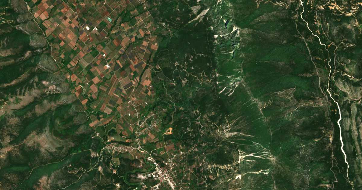 Carte satellite de Agorá