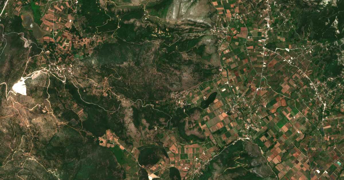 Carte satellite de Sevastón