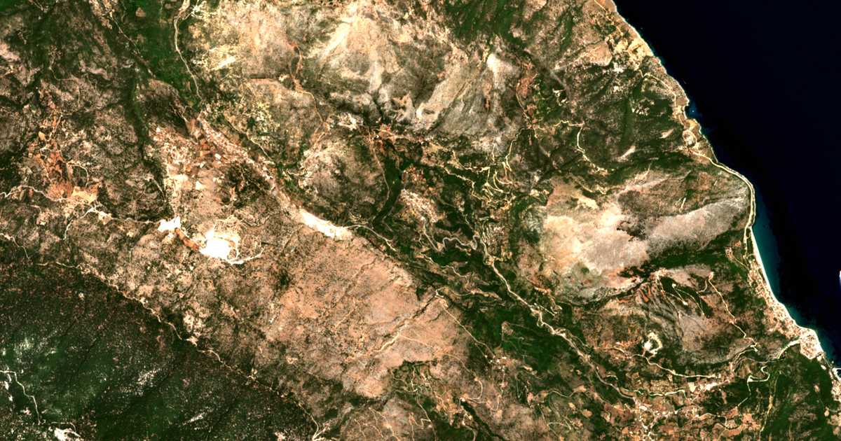 Carte satellite de Ágios Nikólaos