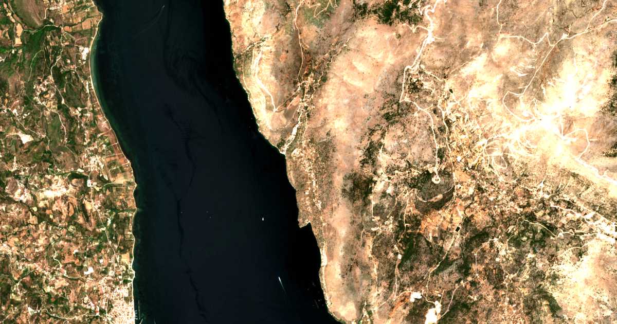 Carte satellite de Fársa