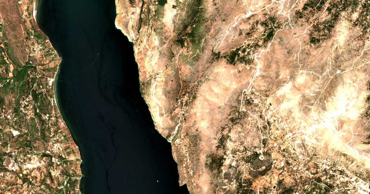 Carte satellite de Kouroukláta