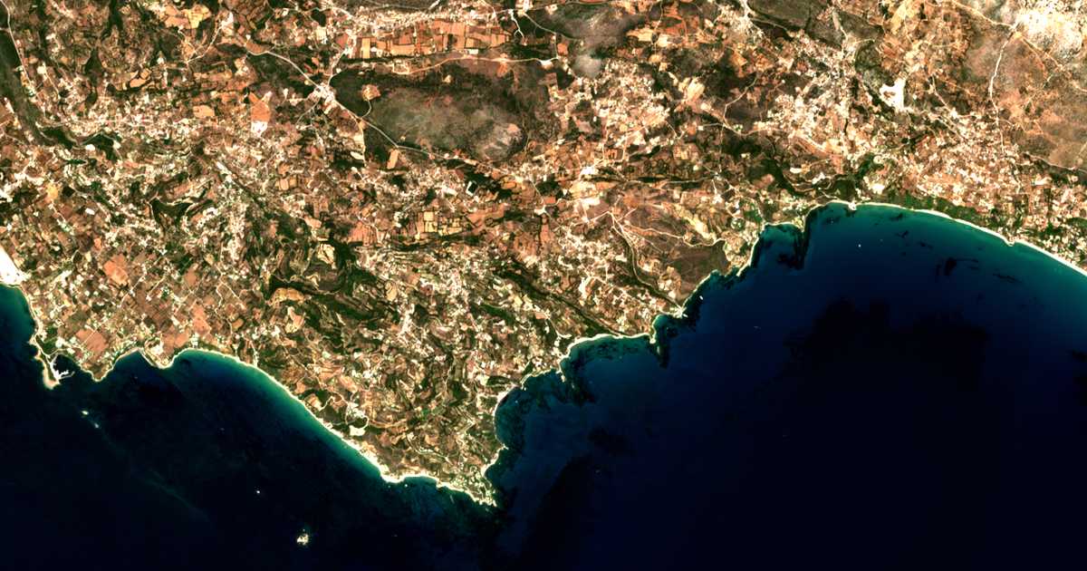 Carte satellite de Pesáda