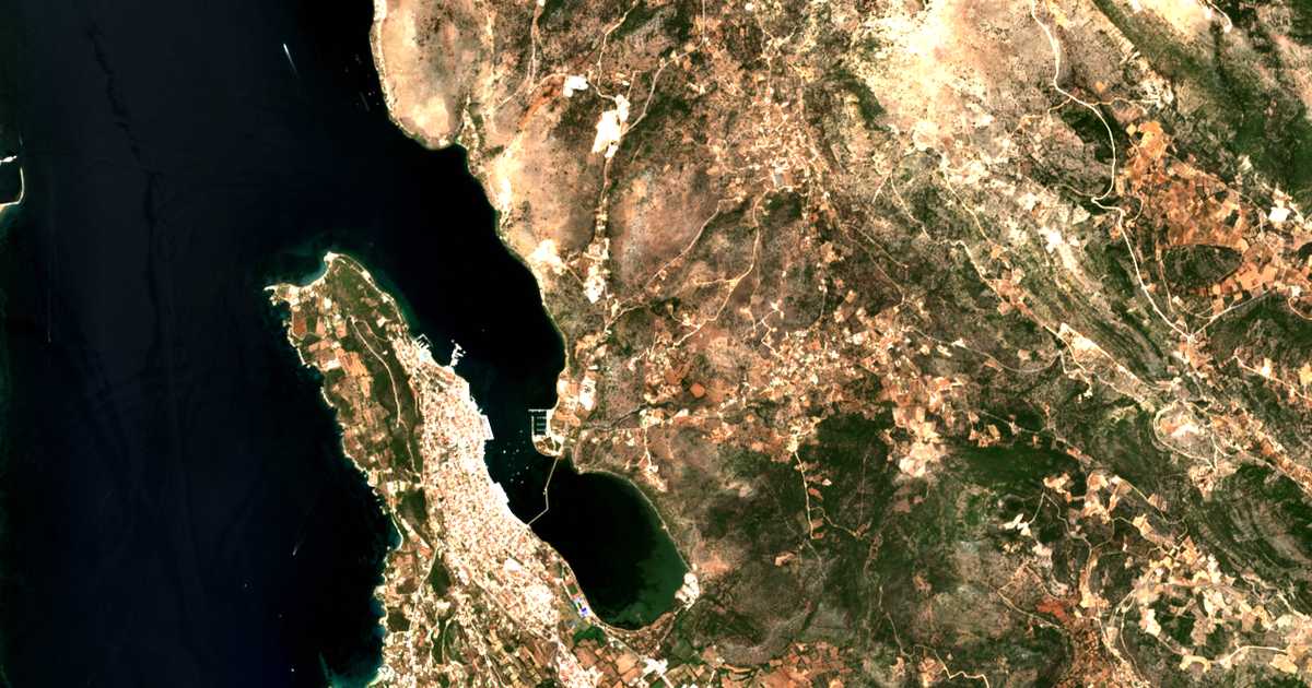 Carte satellite de Prokopáta