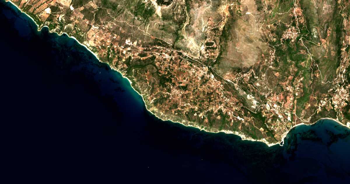 Carte satellite de Thirámonas