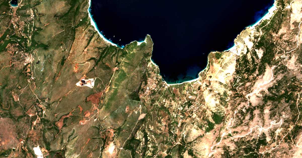 Carte satellite de Zóla
