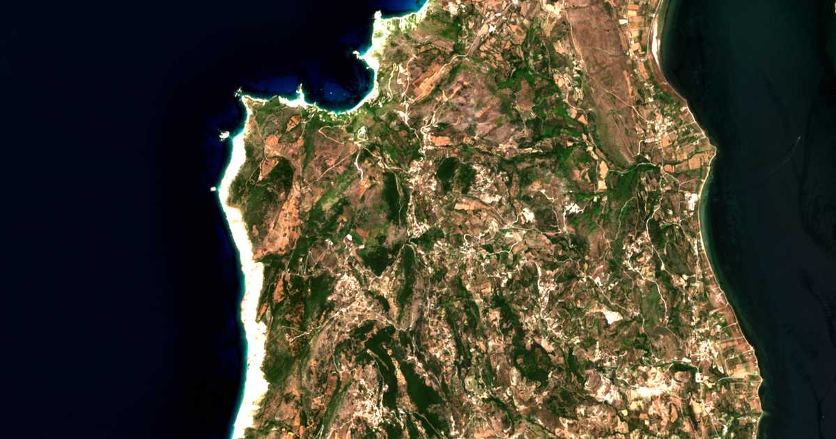 Carte satellite de Agía Thékli