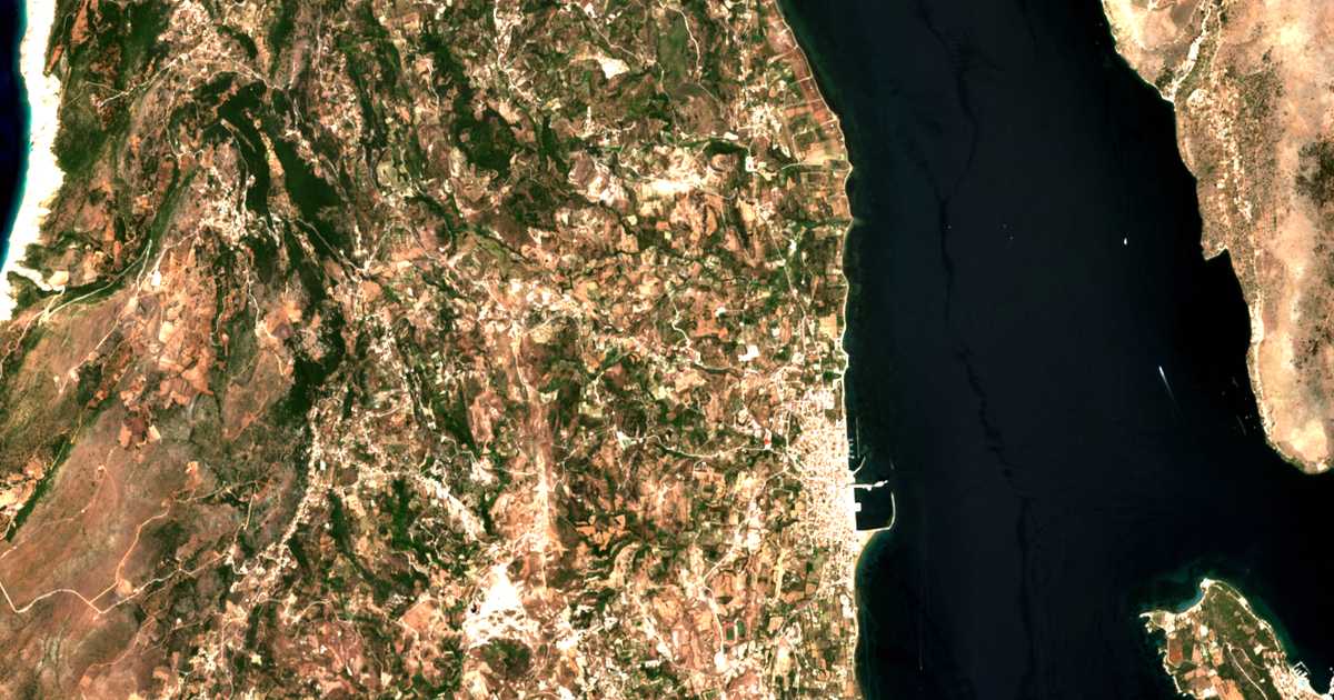 Carte satellite de Ágios Vassílios
