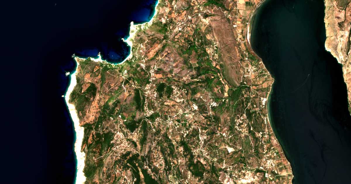 Carte satellite de Kondogenáda