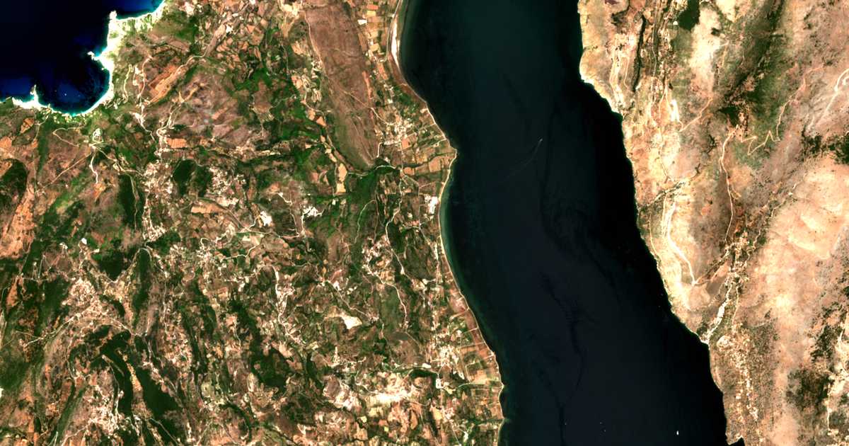 Carte satellite de Livádi