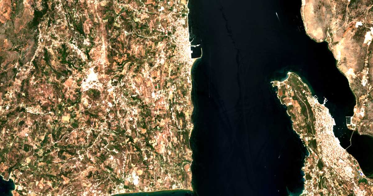 Carte satellite de Longós