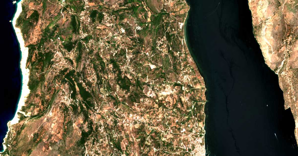Carte satellite de Loukeráta