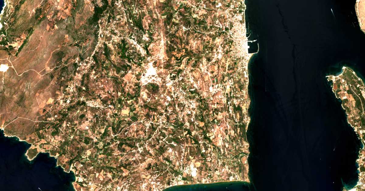 Carte satellite de Soullári