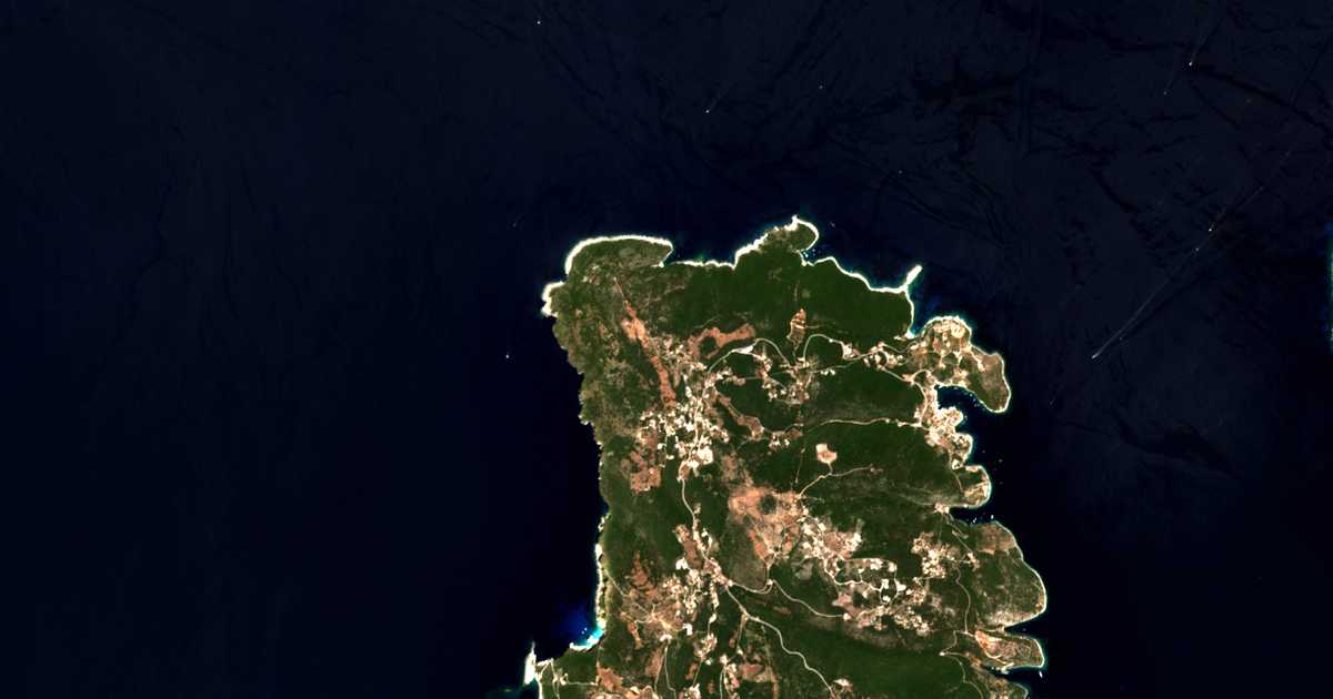 Carte satellite de Antipáta