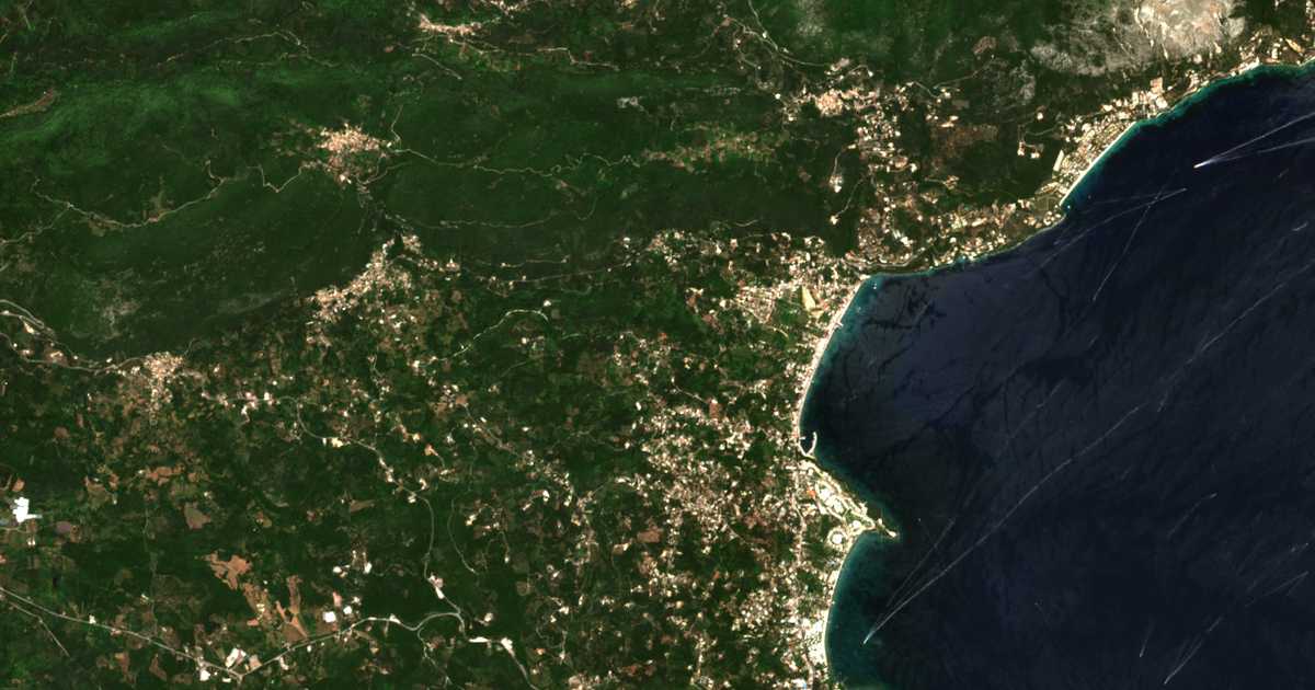 Carte satellite de Análipsi