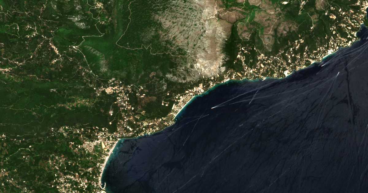 Carte satellite de Barbáti