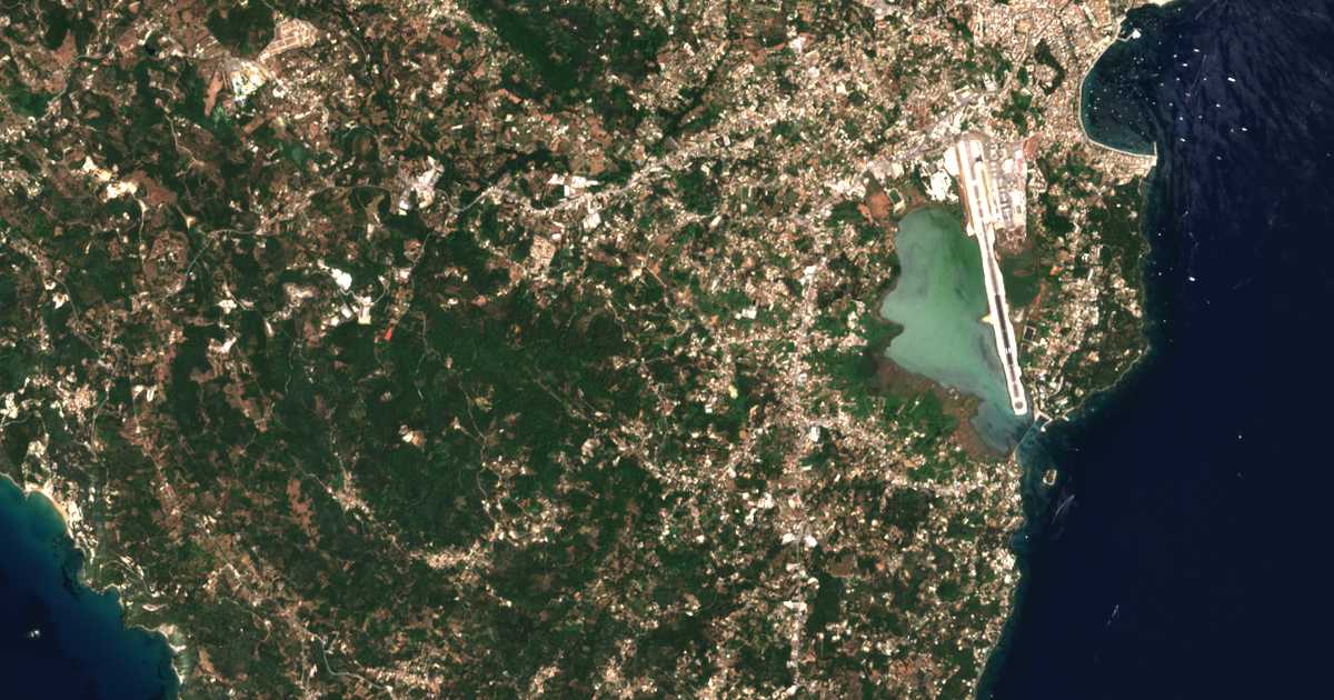 Carte satellite de Bastoúni