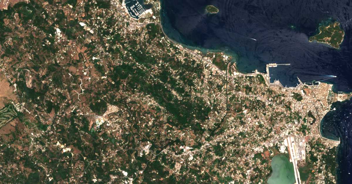 Carte satellite de Evropoúli