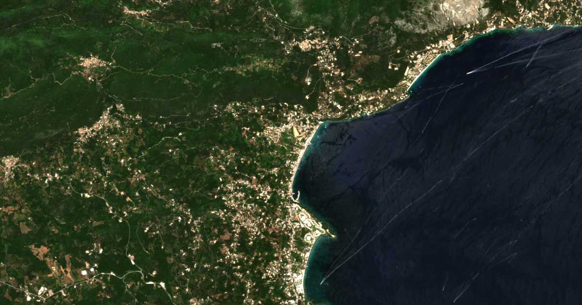 Carte satellite de Káto Ágios Márkos