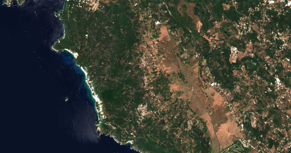 Carte satellite de Mármaro