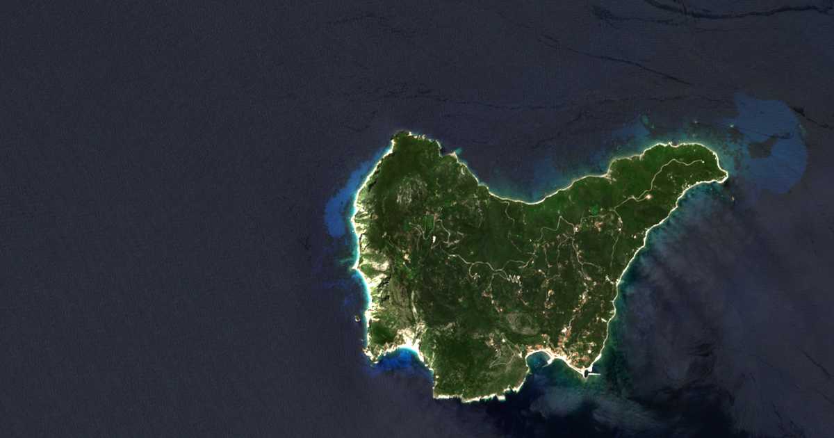 Carte satellite de Nikolátika