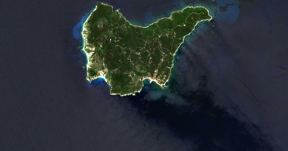 Carte satellite de Othoní
