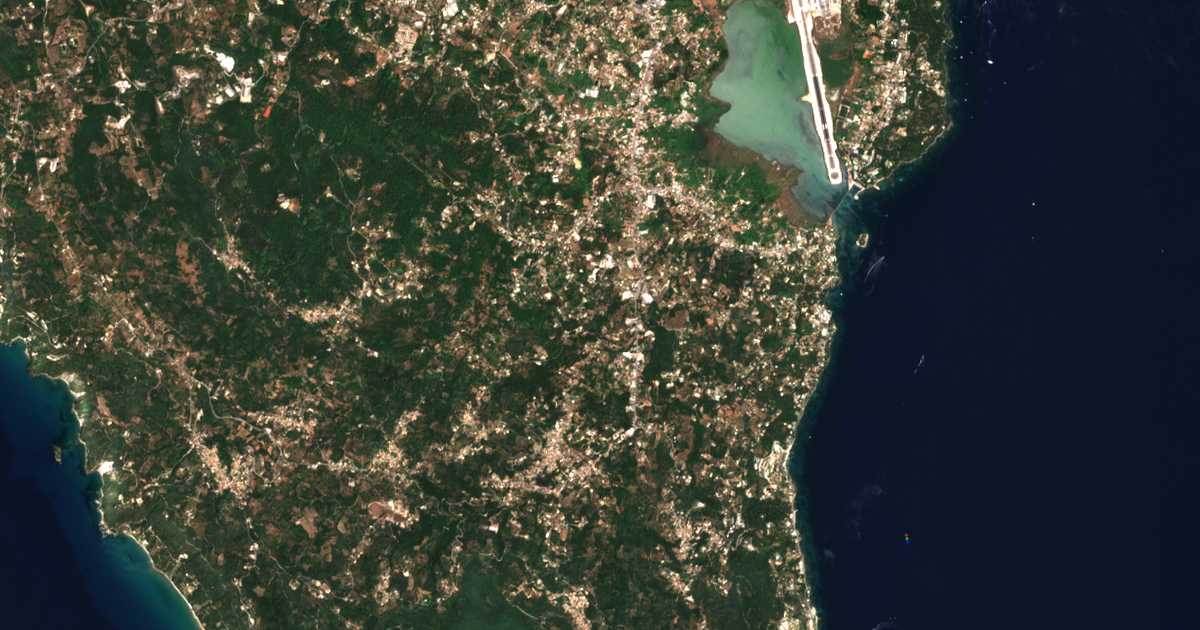 Carte satellite de Souléika