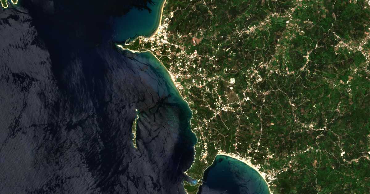 Carte satellite de Afionítika