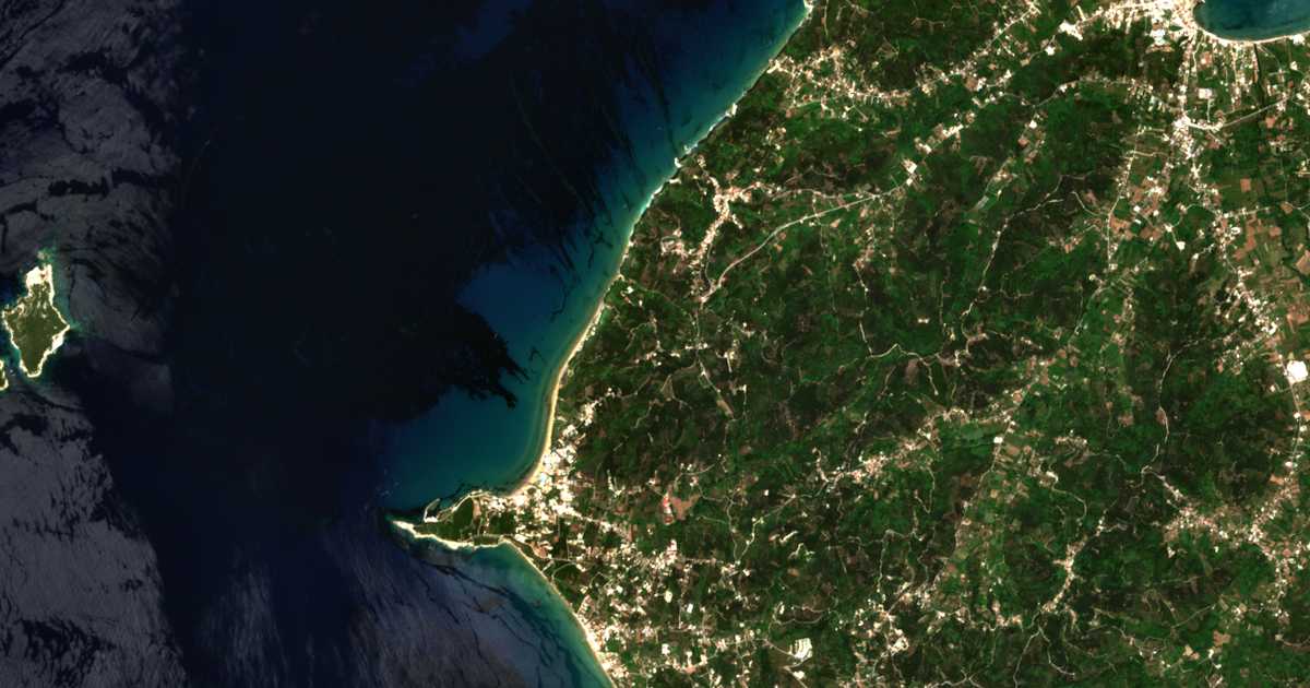 Carte satellite de Agía Pelagía