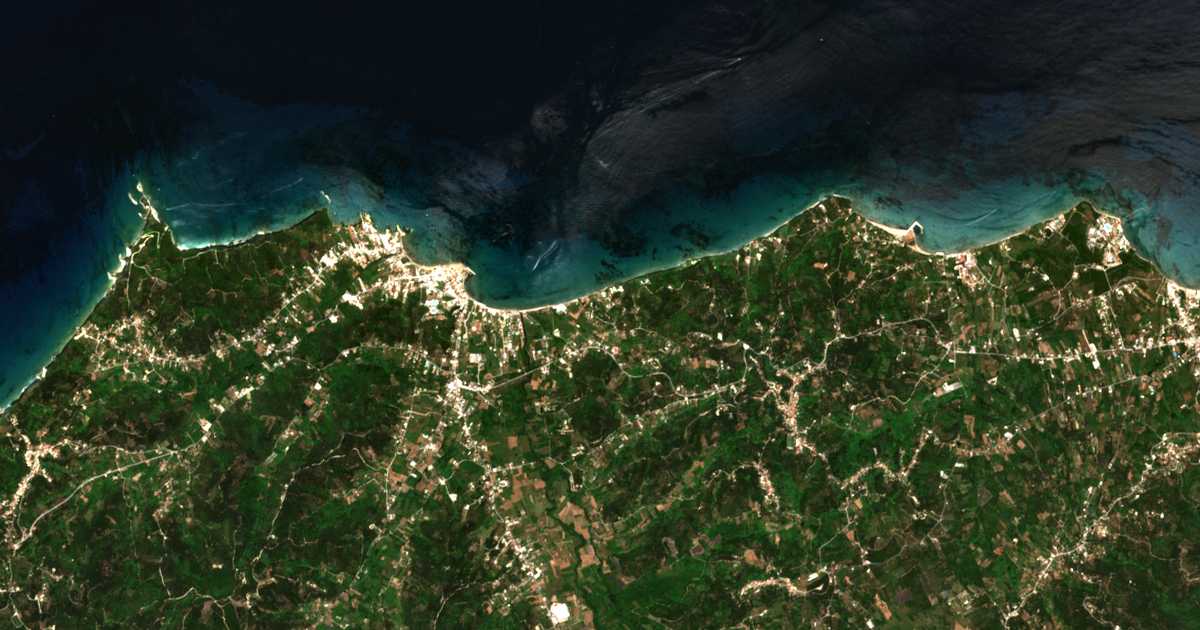 Carte satellite de Ágios Ioánnis