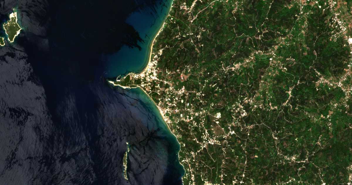Carte satellite de Aríllas