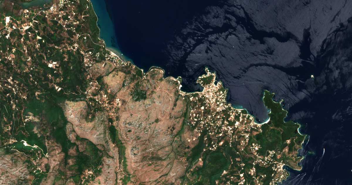 Carte satellite de Imeroliá