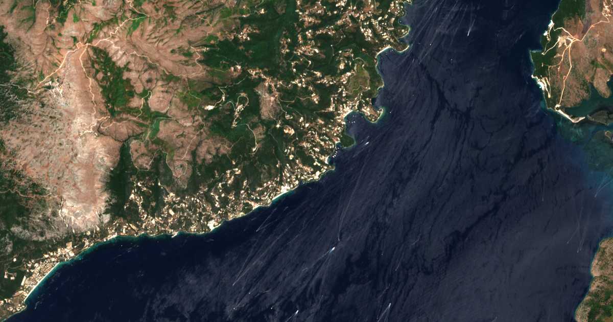 Carte satellite de Kéndroma