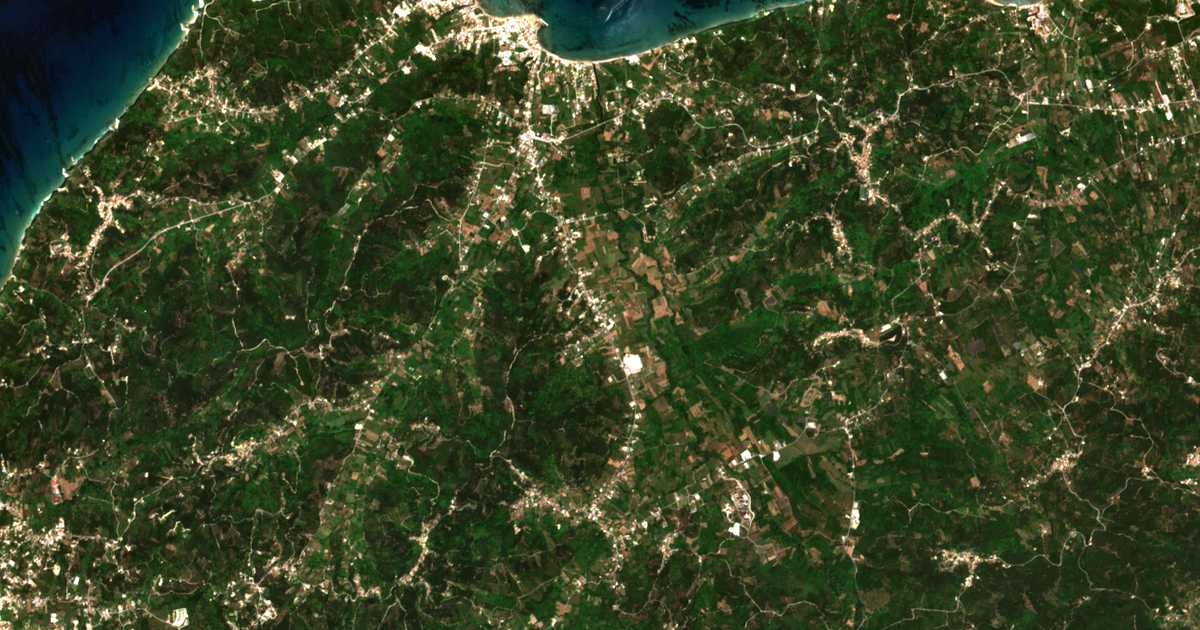 Carte satellite de Livádi