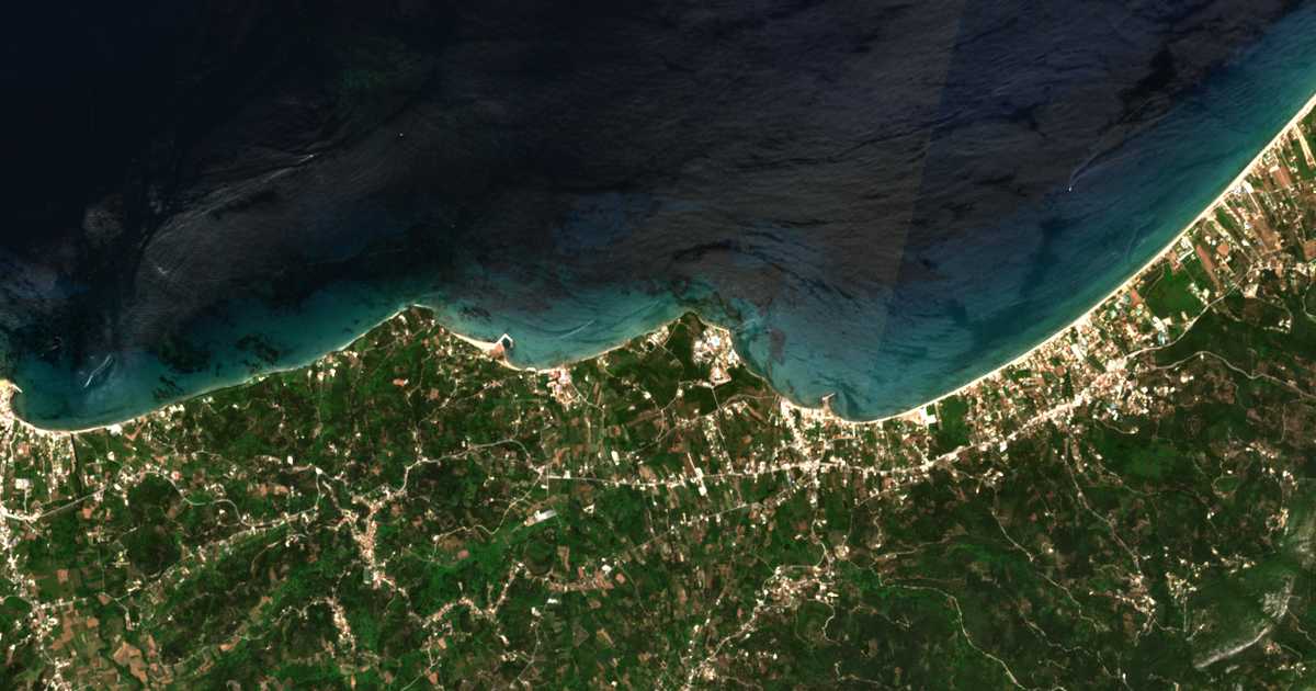 Carte satellite de Róda