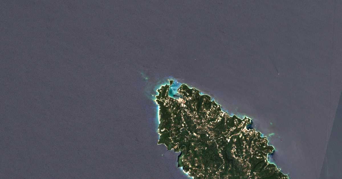 Carte satellite de Lákka