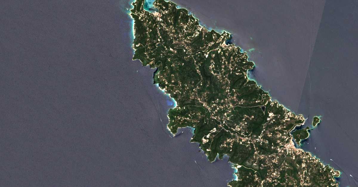 Carte satellite de Magaziá