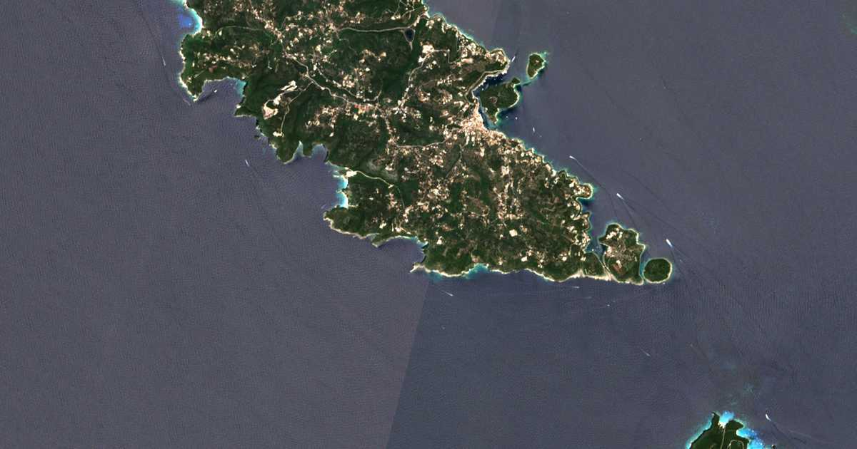 Carte satellite de Velianitátika