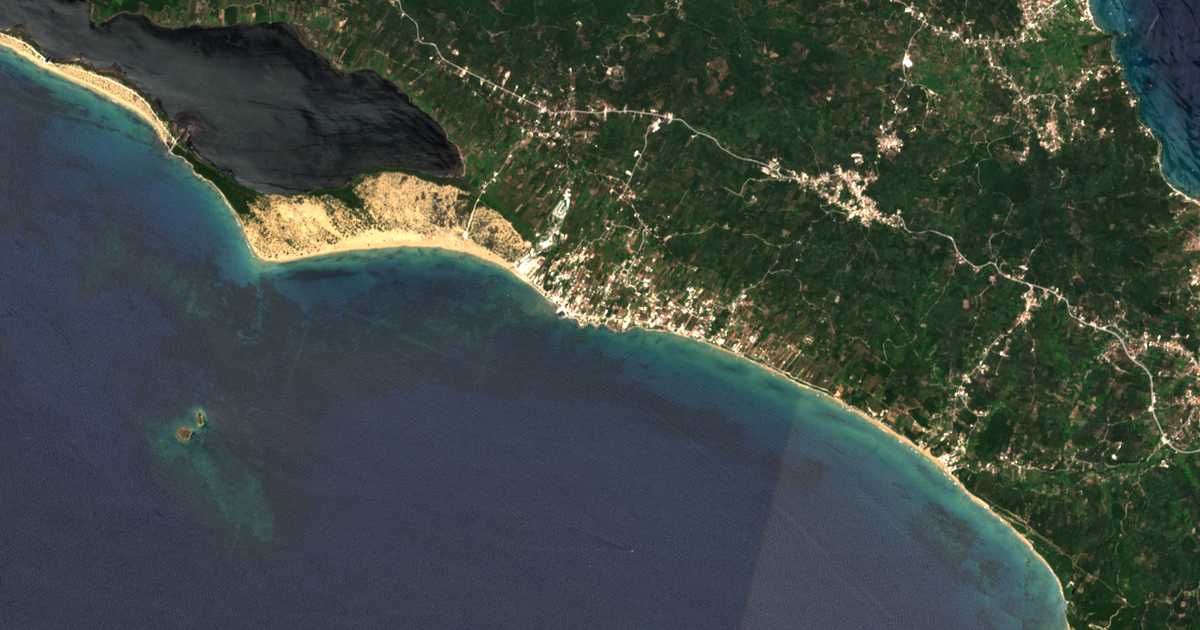 Carte satellite de Ágios Geórgios