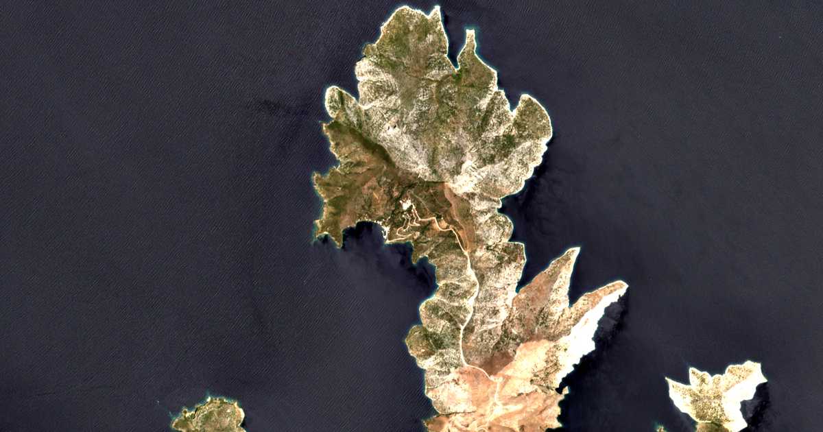 Carte satellite de Chrysomiléa