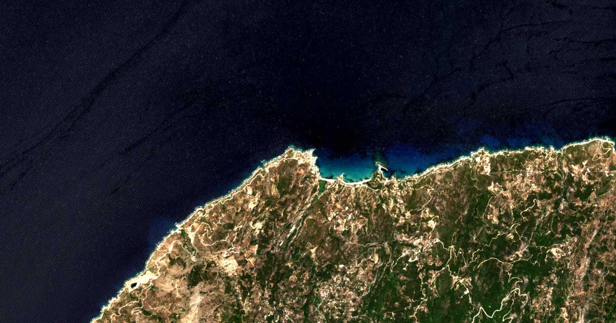 Carte satellite de Armenistís