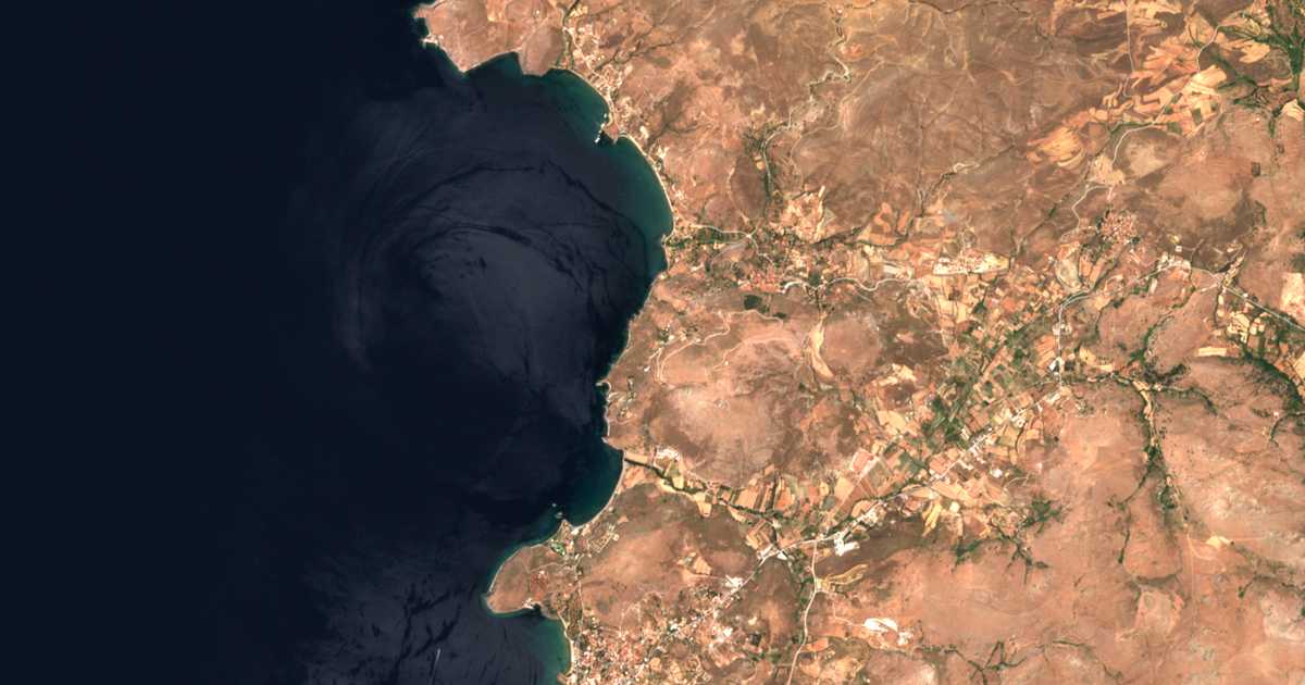 Carte satellite de Ágios Ioánnis