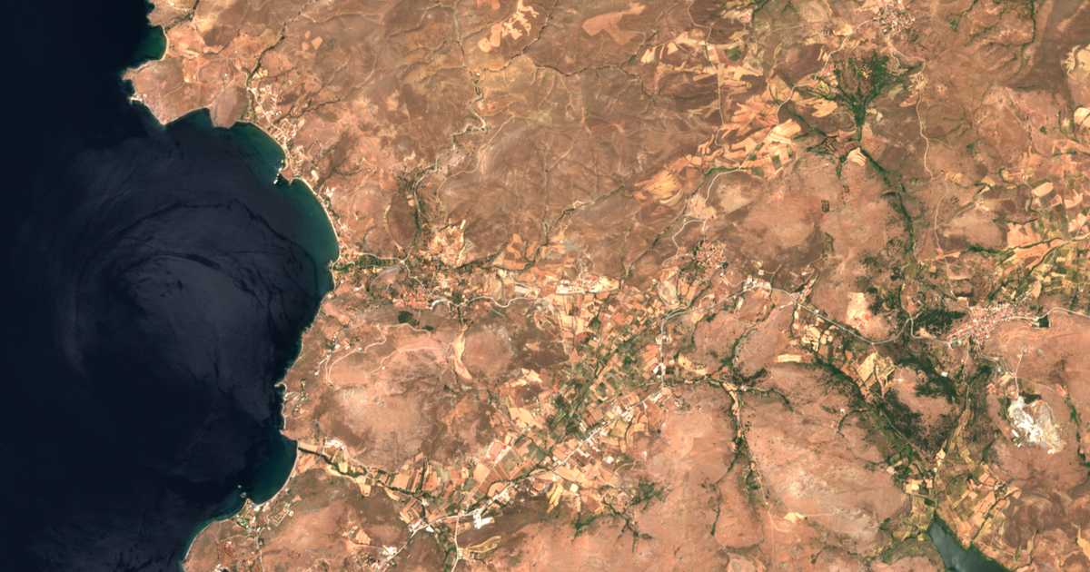Carte satellite de Gáli