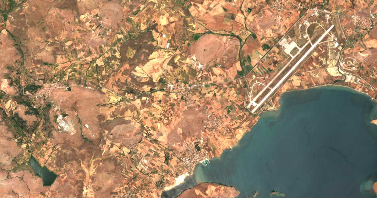 Carte satellite de Livadochórion