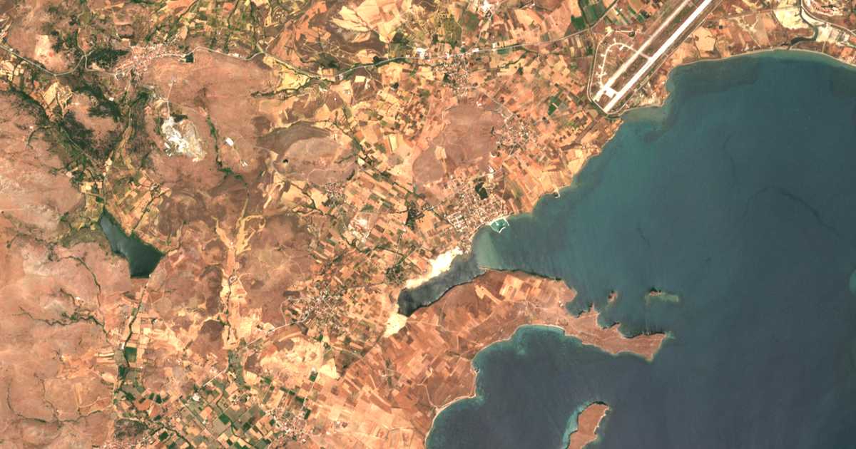 Carte satellite de Néo Pedinó