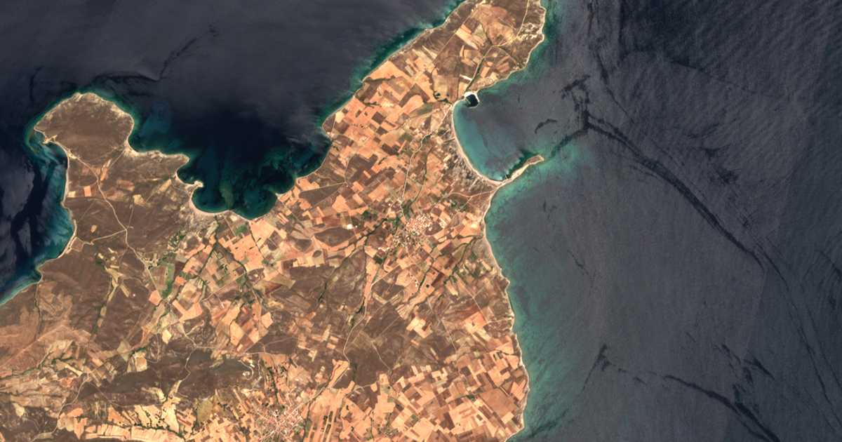 Carte satellite de Pláka