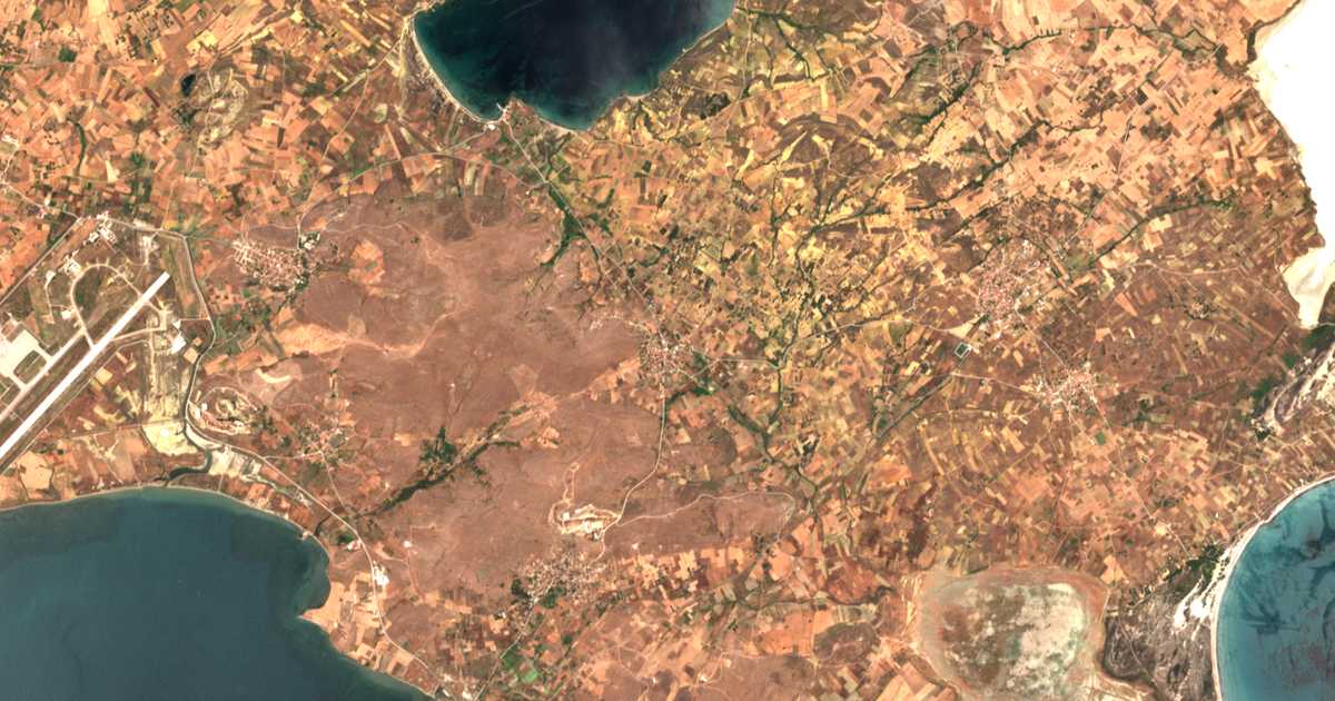 Carte satellite de Repanídion