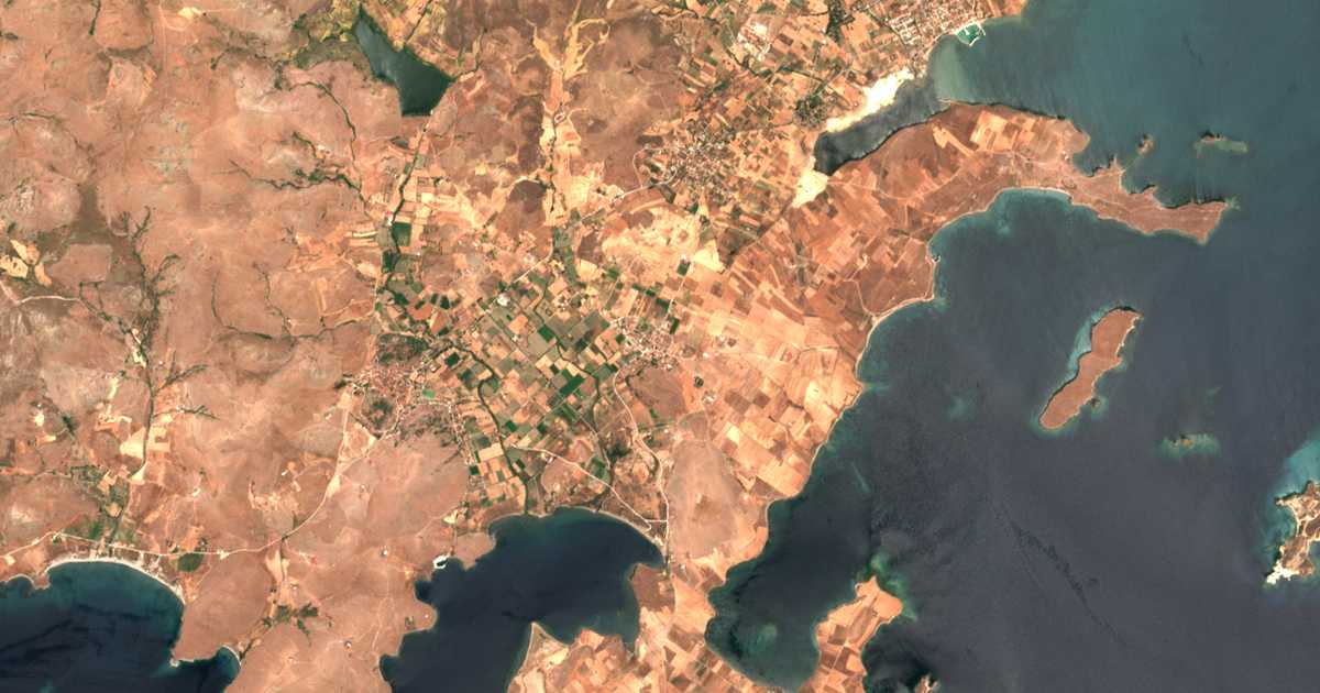 Carte satellite de Tsimándria