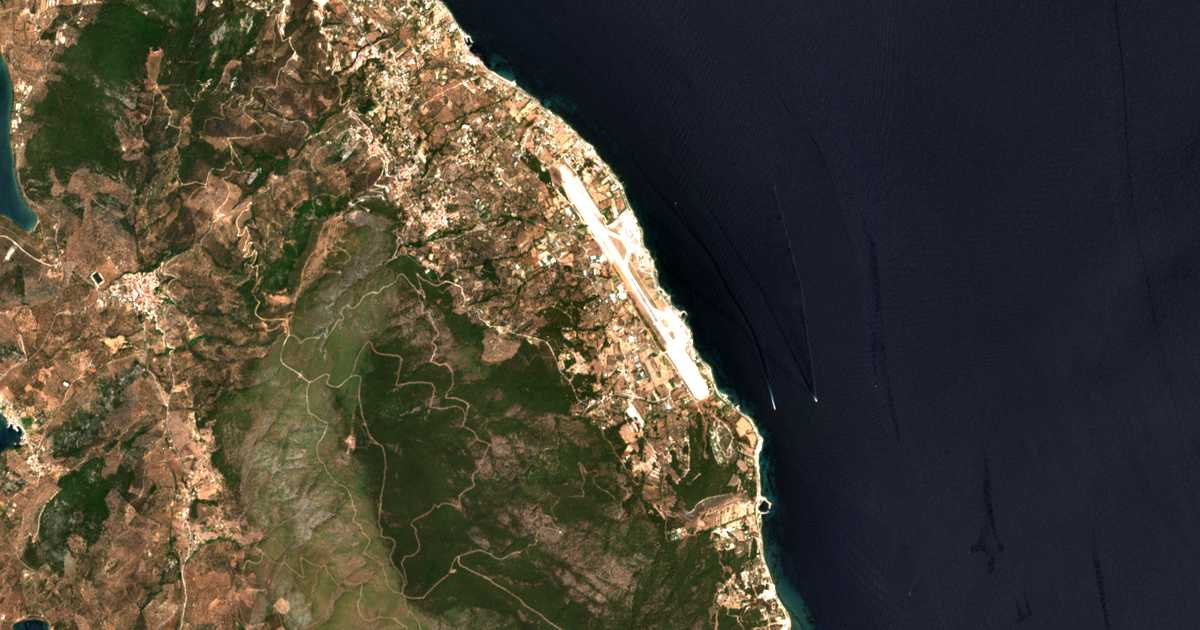 Carte satellite de Agía Paraskeví