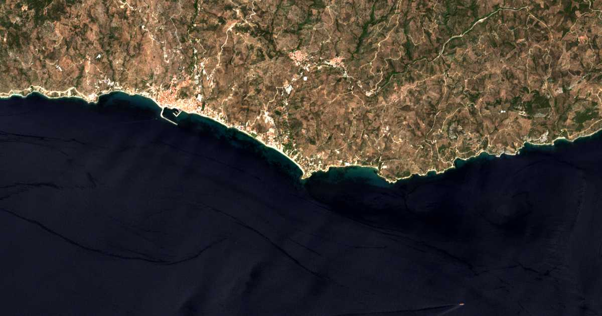 Carte satellite de Ágios Isídoros