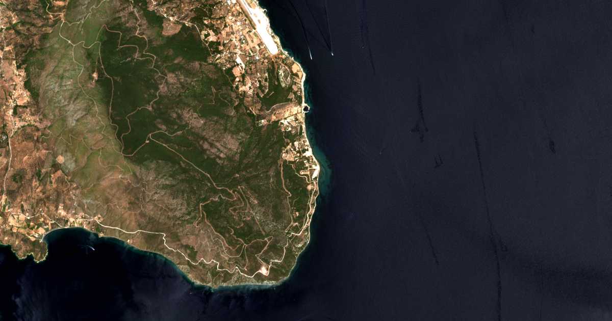 Carte satellite de Agriliá Kratígou